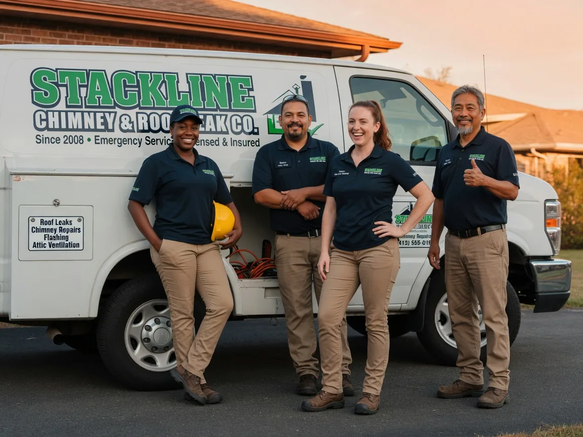 Chimney flashing repair company in Arlington, IA